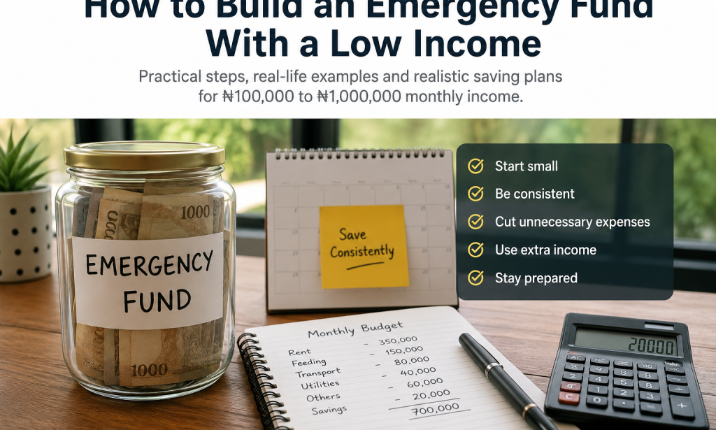 How to Build an Emergency Fund With a Low Income