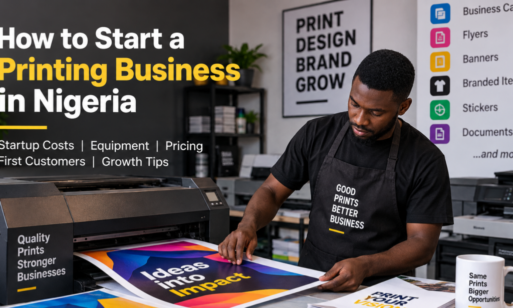 How to Start a Printing Business in Nigeria